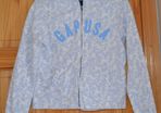 'Gap' logo zip hoodie