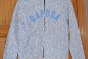'Gap' logo zip hoodie
