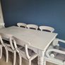 Large Dining Table with 8 chairs Image 3