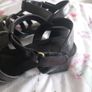 Black cage sandals from NEXT. Forever Comfort Collection Size 4 wide fit. Rrp euro 42 Image 9