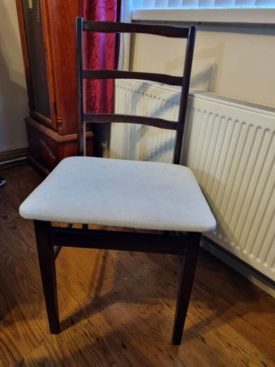 Old dining chairs