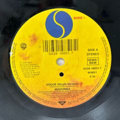 Madonna Vogue 7 inch Vinyl 1990