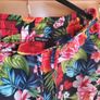Terranova Tropical Floral Trousers/Joggers Colourful Summer Print Image 2