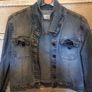 ladies jacket denim Topshop size 12 petite Image 4