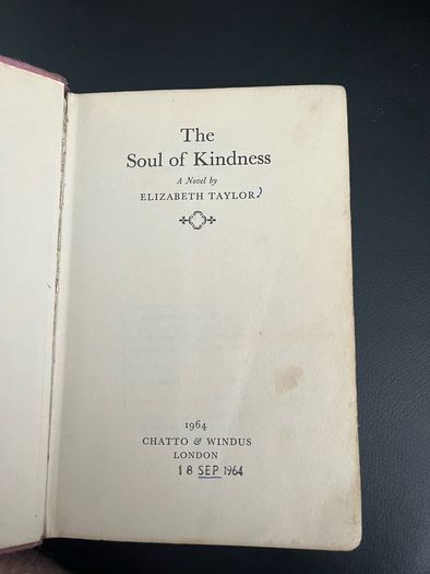 The soul of kindness by Elizabeth Taylor