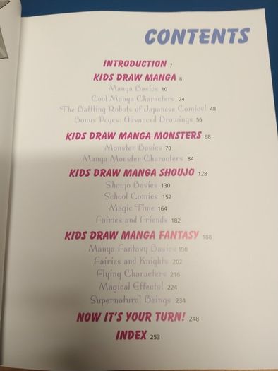 Kids Draw Manga book