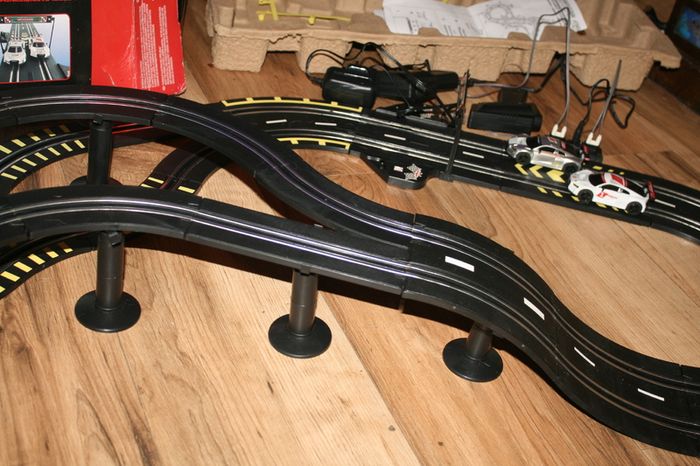 Furious Challenger Road Racing Slot Car Set Electric Powered Kids or Adults Toy (65" long)