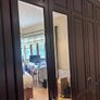 Large Fitted Wardrobe  Dark Wood with Mirrored Doors ono Image 4