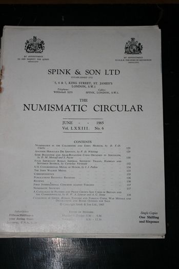 Spink & Son  -  Numismatic Circular