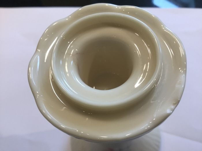 Donegal China Irish Rose Parian patterned candlestick