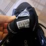 Black and white Adidas Nizza trek trainers Image 3