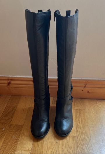 Roberto Vianni  Tavin Block Heel Riding Boots black - 6