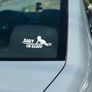 Mom & Baby on Board Car Decal Outdoor Vinyl for car show you love for your baby gift for her to place on the window car Image 2