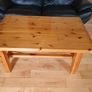 Premium Handmade Solid Hardwood Coffee Table  Immaculate Condition & Built to Last Image 5