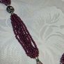 Garnet Sterling Silver Necklace Image 9