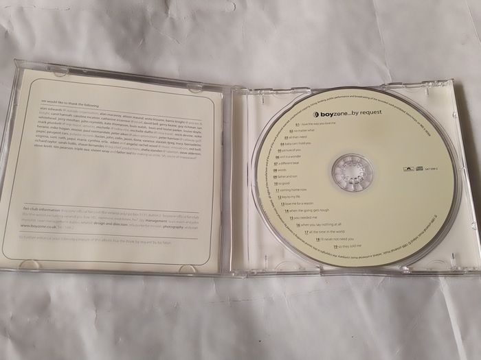 Boyzone - By Request Cd