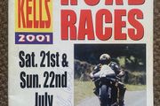 2001 Kells Road Races Programme - Motorcycle Racing - Meath