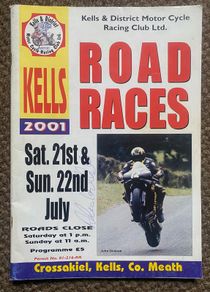 2001 Kells Road Races Programme - Motorcycle Racing - Meath