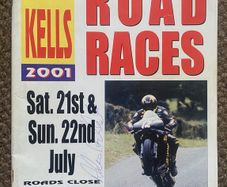 2001 Kells Road Races Programme - Motorcycle Racing - Meath
