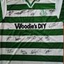 Rare vintage shirt football Shamrock Rovers Autographed XL jersey Image 9