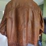 Timberland brown leather jacket Image 3