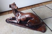 Vintage Sculpture of A Greyhound