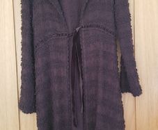Monsoon Coatigan - Brown - Size 14