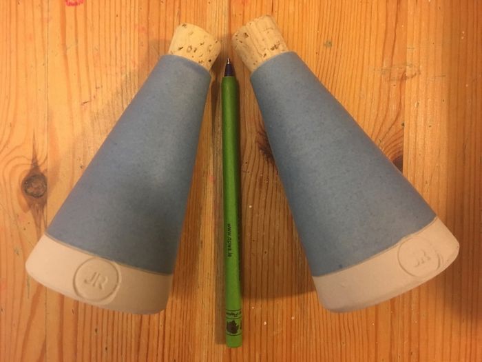 AS NEW John Ryan Salt-and-Pepper Set