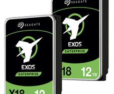 Seagate Exos X18 24TB (2 x 12TB) 7200 RPM SATA 6Gb/s 3.5" Enterprise Hard Drive