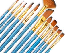 12PCS Artist Paint Brush Set for Kids and Adults - Acrylic Paint Brush for Watercolor Oil Painting Perfect for Professionals and Beginners (FREE POSTAGE)