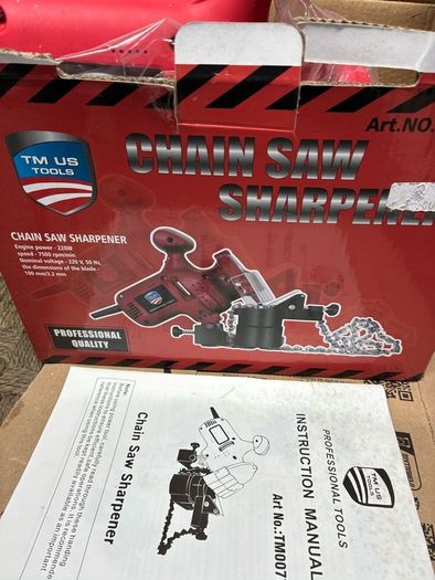 chain saw sharpener