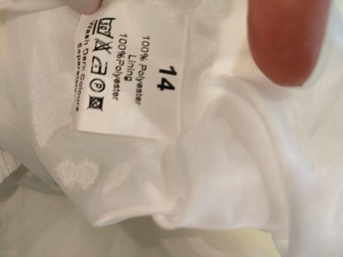 Gerard white Midi A-Line skirt size 14 Postage included