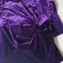 Marks & Spencer  Plum Velvet  Dress.  S.. 14. New - No Tag. Image 3