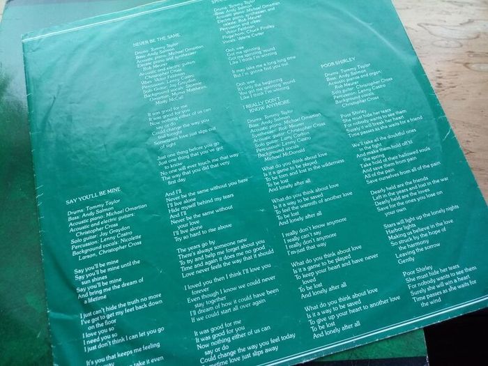 Christopher Cross 12in Vinyl