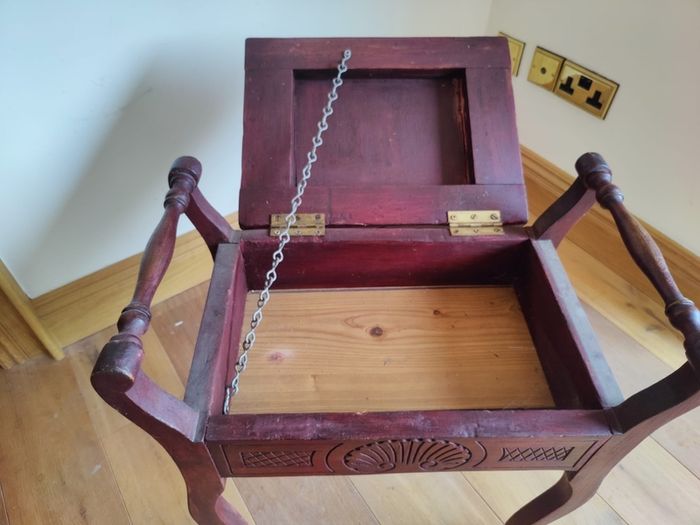 Antique Piano Chair