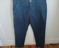Navy chinos age 11