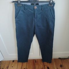 Navy chinos age 11