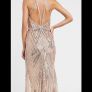 Forever Unique Gold embellished maxi dress Image 2