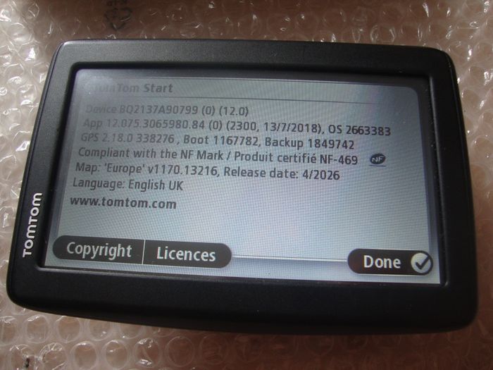 sat nav TomTom Start 25, lifetime maps, 5 inch,