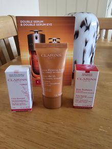 Clarins Serum & Day Cream + Samples