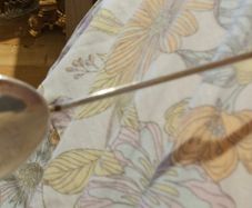 Vintage WR.SP Silver Plated Spoon Unusual Design Collectible