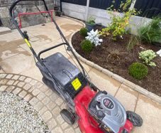 Lawnmower - damage on body/frame