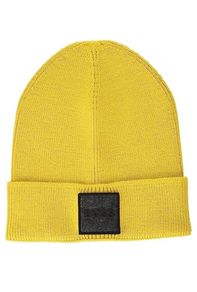 BOSS Beanie, 50% Virgin Wool & 50% Acrilic , Light Pastel Yellow