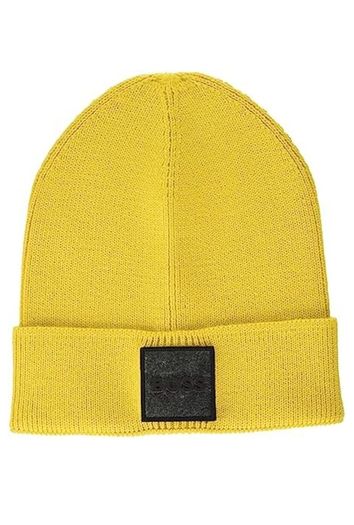 BOSS Beanie, 50% Virgin Wool & 50% Acrilic , Light Pastel Yellow