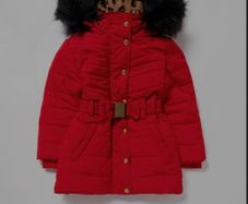 Girls fabulous Maine padded jacket 7-8yr 65.00 euro new
