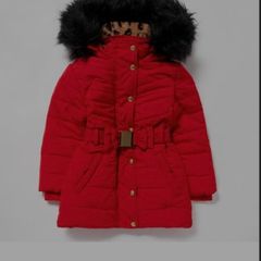 Girls fabulous Maine padded jacket 7-8yr 65.00 euro new