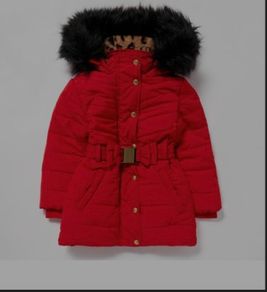 Girls fabulous Maine padded jacket 7-8yr 65.00 euro new