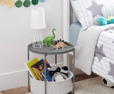 Round Storage Locker / Coffee Table / Bedside Locker