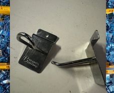 400 Slat Wall Hooks - 2 Inch - Short Hooks - Sold As One Lot