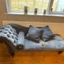 2 Traditional Chaise Lounge and Fouton Image 8
